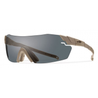 Smith PivLock Echo Elite Sunglasses, Tan 499 Frame, Gray Lens