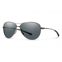 Smith Langley Sunglasses, Dark Ruthenium Frame, Polarized Gray Lens