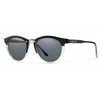 Smith Questa Sunglasses, Matte Black Crystal Frame, Polarized Gray Lens