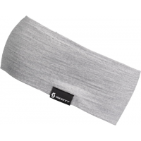 SCOTT Merino PAK-3 Headband, Light Grey Melange, One Size