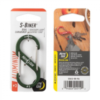 Nite Ize S-Biner Aluminum Dual Carabiner Olive #3
