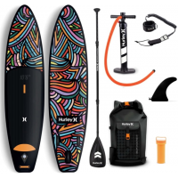 HURLEY PhantomTour Inflatable Paddle Board Set 10ft 6in Color Wave