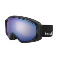 Bolle Gravity Ski/Snowboard GogglesTwo Tones Black FramePhotochromic Modulator Vermillon Blue Lens