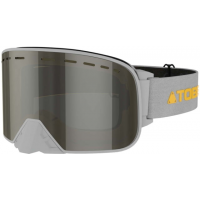 TOBE Outerwear Aurora Goggle Surge Silver Mirror W/ Yellow Tint One Size