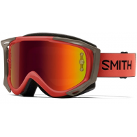 Smith Fuel V.2 Goggle Red Mirror Lens Sage/Red Rock