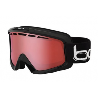 Bolle Nova II Ski/Snowboard GogglesShiny Black FrameVermillon Lens