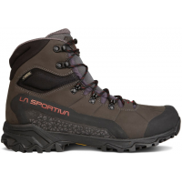 La Sportiva Nucleo High II GTX Hiking Shoes - Men's Carbon/Chili 42 Wide