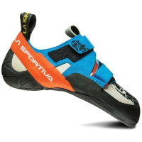 La Sportiva Otaki Climbing Shoes - Men's Blue/Flame 44.5 Medium