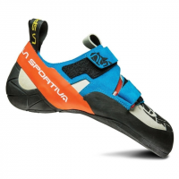 La Sportiva Otaki Climbing Shoes - Men's Blue/Flame 35.5 Medium