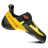 La Sportiva Skwama Climbing Shoes - Men's Black/Yellow 34 Medium