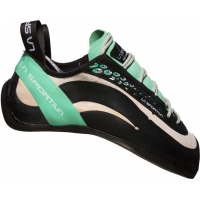 La Sportiva Miura Climbing Shoes - Women's White/Jade Green 38 Medium