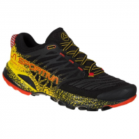 La Sportiva Akasha II Running Shoes - Men's Black/Yellow 47.5