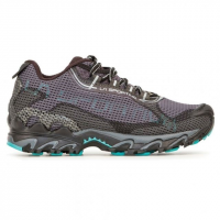 La Sportiva Wildcat 2.0 GTX Running Shoes - Women's Carbon/Aqua 36.5 Medium