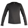 Hot Chillys Youth Pepper Bi-Ply CREWNECK, Black, L