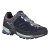 Demo, Salewa MTN Trainer Women's Approach Shoes, Premium Navy/Subtle Green, 7 US