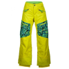 Marmot Boys Freerider Pant, Sulphur/Vibrant Green Shred, XL