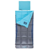Coleman Heaton Peak 30 Big-N-Tall Sleeping Bag, Machine Washable, Blue, 81 x 39 in