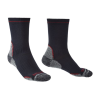 Bridgedale Lightweight Coolmax Performance Boot Socks, Mens, Navy/Red, Large