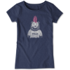 Life Is Good Crusher Tee Wild Bear Mohawk T-Shirt - Unisex, Darkest Blue, Large
