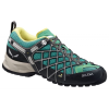 Demo, Salewa Wildfire Vent Approach Shoe - Women's-Carbon/Assenzio-Medium-7 US