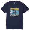 Billabong La Fonda Short Sleeve Tee - Mens, Navy, Small