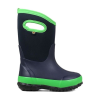 Bogs Classic Matte Insulated Boots - Kids, Navy/Green, 1