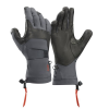 Arc'teryx Alpha FL Glove, Graphite/Cardinal, Extra Small