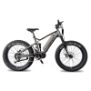 QuietKat Fat Tire Ridgerunner Electric Bike, Charcoal, Medium 17in Frame
