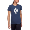 Black Diamond Chalked Up Short Sleeve T-Shirt - Women's, Ink Blue, Large