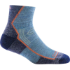 Darn Tough Hike/Trek 1/4 Cushion Sock - Women's, Denim, Large