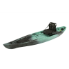 NuCanoe Pursuit Canoe, 13.5ft, w/360 Pinnacle Seat, Gulf Storm, 13.5 FT