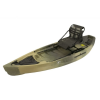 NuCanoe Frontier Canoe, 10ft, w/360 Pinnacle Seat, Army Camo, 10 FT