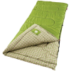 Coleman Outdoor Rectangular Flannel Sleeping Bag, Green Valley 40