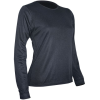 Polarmax Double Layer Kids Crew Blk Lg