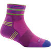 Darn Tough Running Vertex 1/4 Ultra Light Cushion Sock - Women's, Clover, Large