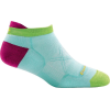 Darn Tough Running Vertex No Show Tab Ultra Light Cool Max Sock - Women's, Aqua, Large