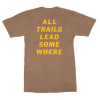 Compas Life Outfitted All Trails T-Shirt, Brown Heather, Large