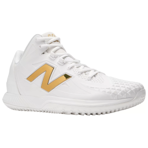 New Balance New Balance Ohtani 1 Turf Baseball Shoes, Size 6, White/Gold - $119.99 at DICK'S Sporting Goods