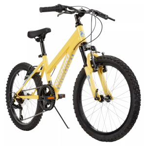 Nishiki Girls Pueblo 20" Mountain Bike | 20" | Girls' | Yellow/Blue 3 | Bikes | Youth Bikes | Junior Mountain Bikes | Girls JR Mountain Bikes