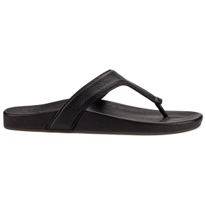 OluKai Women's Kipe'a Lipi Sandals, Size 5, Black