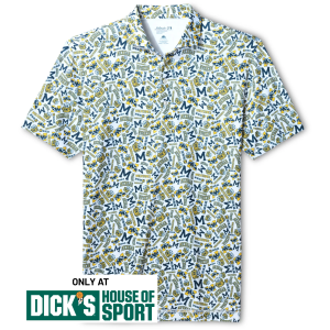 Johnnie-O Men's Michigan Wolverines Galvin Polo, Medium, Multi