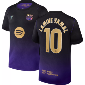Nike Adult FC Barcelona Lamine Yamal 2026 Away Replica Jersey, Men's, Medium, Purple