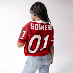 Gameday Social Gameday Social Women's Oklahoma Sooners Crimson Sweater Jersey, Small, Red - $115.00 at DICK'S Sporting Goods