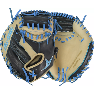 All-Star All-Star 33" S7 Elite Series Catcher's Mitt, Black/Blue - $299.99 at DICK'S Sporting Goods