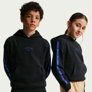 Nike Youth Chelsea FC Black 2026 Fleece Hoodie, Small