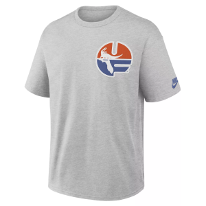 Nike Men's Florida Gators Grey Heather Set On Max90 Legacy T-Shirt, Small, Gray