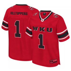 Colosseum Men's Western Kentucky Hilltoppers Red All Day Jersey, Medium