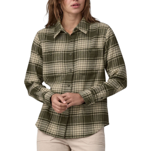 Patagonia Women's Fjord Flannel Shirt, XS, Cascade Pine Needle Green