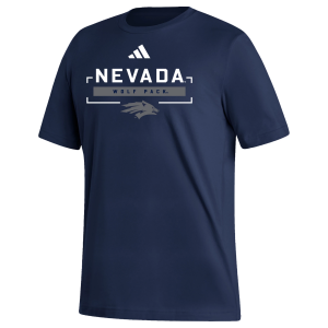 Adidas adidas Men's Nevada Wolf Pack Navy Fresh Icon T-Shirt, Small, Blue - $40.00 at DICK'S Sporting Goods