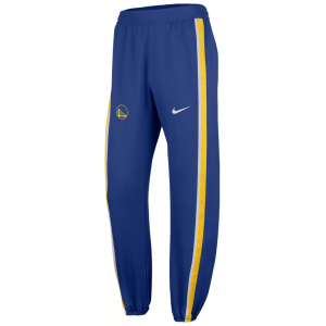 Nike Men's Golden State Warriors Blue On Court Zone Warm Up Pant, Medium